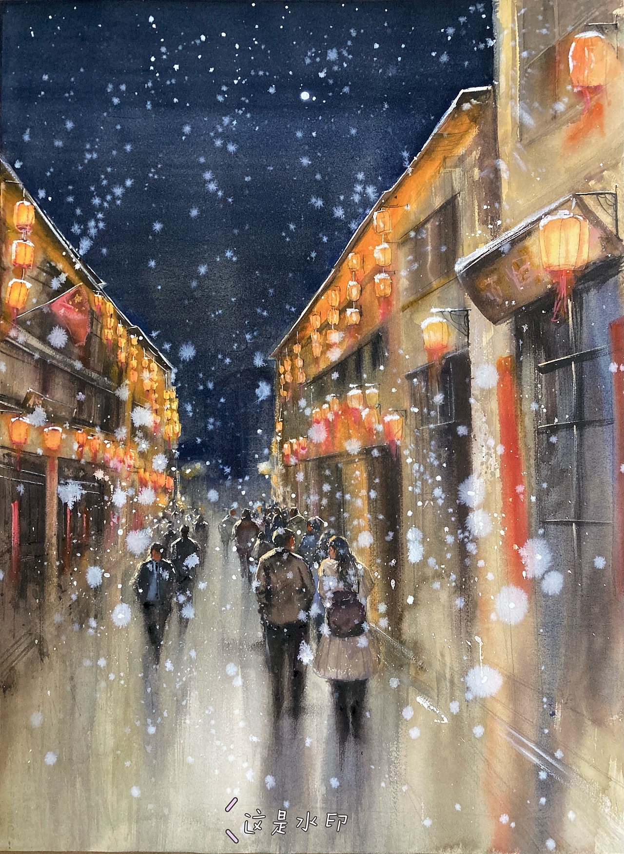 2021年第一场雪~