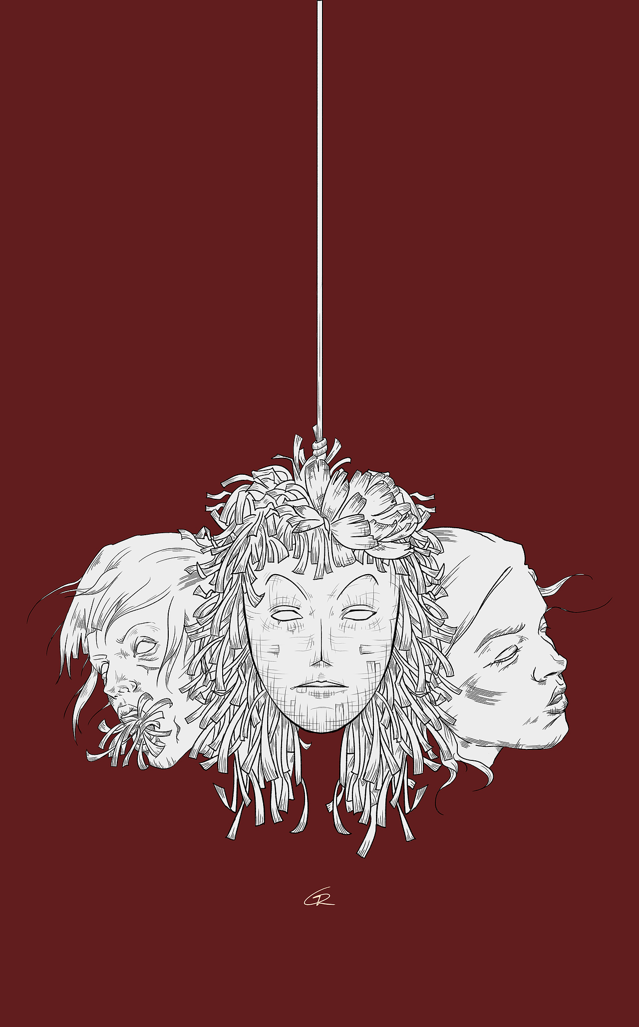 密室逃脱|插画|创作习作|省道转移_原创作品-站酷zcool