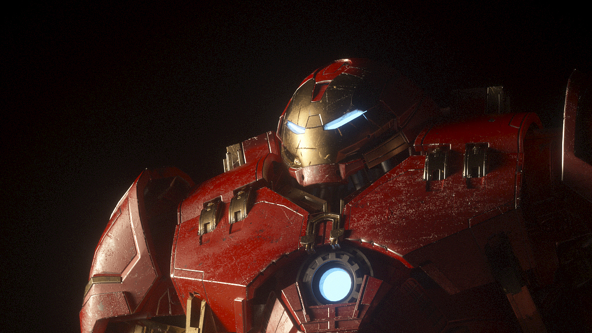 反浩克装甲octane渲染