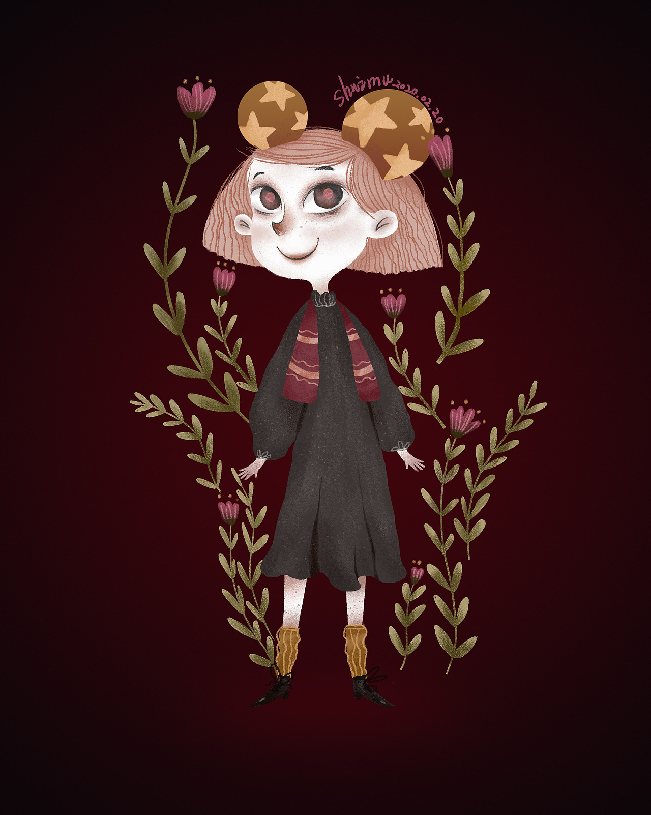 插画作品（图ZMjAyMTM1NzIw） - 创作习作 - 站酷设计师ShuiMu水沐原创素材 - 站酷ZCOOL