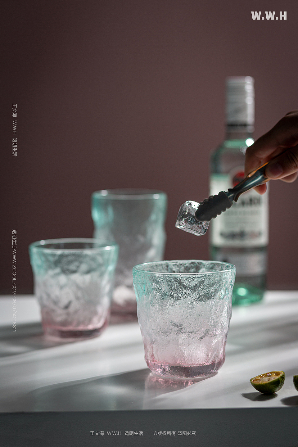 一些神仙颜值的玻璃器皿（图ZMjY3MDg3NjI4） - 产品摄影 - 站酷设计师王文海原创素材 - 站酷ZCOOL