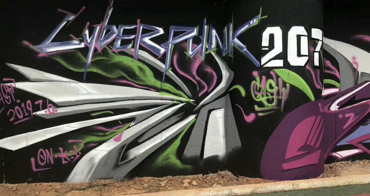 赛博朋克2077|纯艺术|绘画|桑吉aqiang - 原创作品 - 站酷 (zcool)