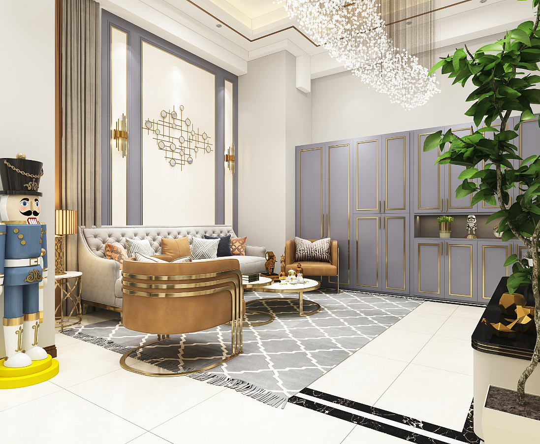 美式轻奢风,恰到好处的精致!