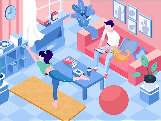 2.5D插画（个人主页-ZNTA4MDYzOTI=） - 儿童插画 - 站酷设计师设计且菜菜66原创素材 - 站酷ZCOOL