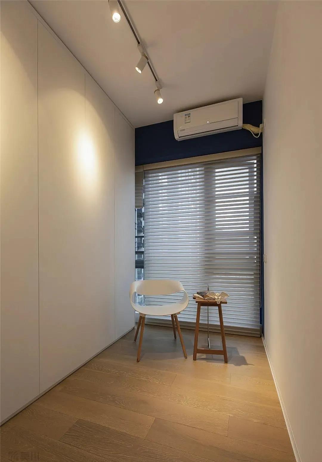 114m²简约温馨三居，白色+克莱因蓝的搭配明净又高级！（图ZMjc5MjY2NjUy） - 家装设计 - 站酷设计师峰光无限装饰原创素材 - 站酷ZCOOL