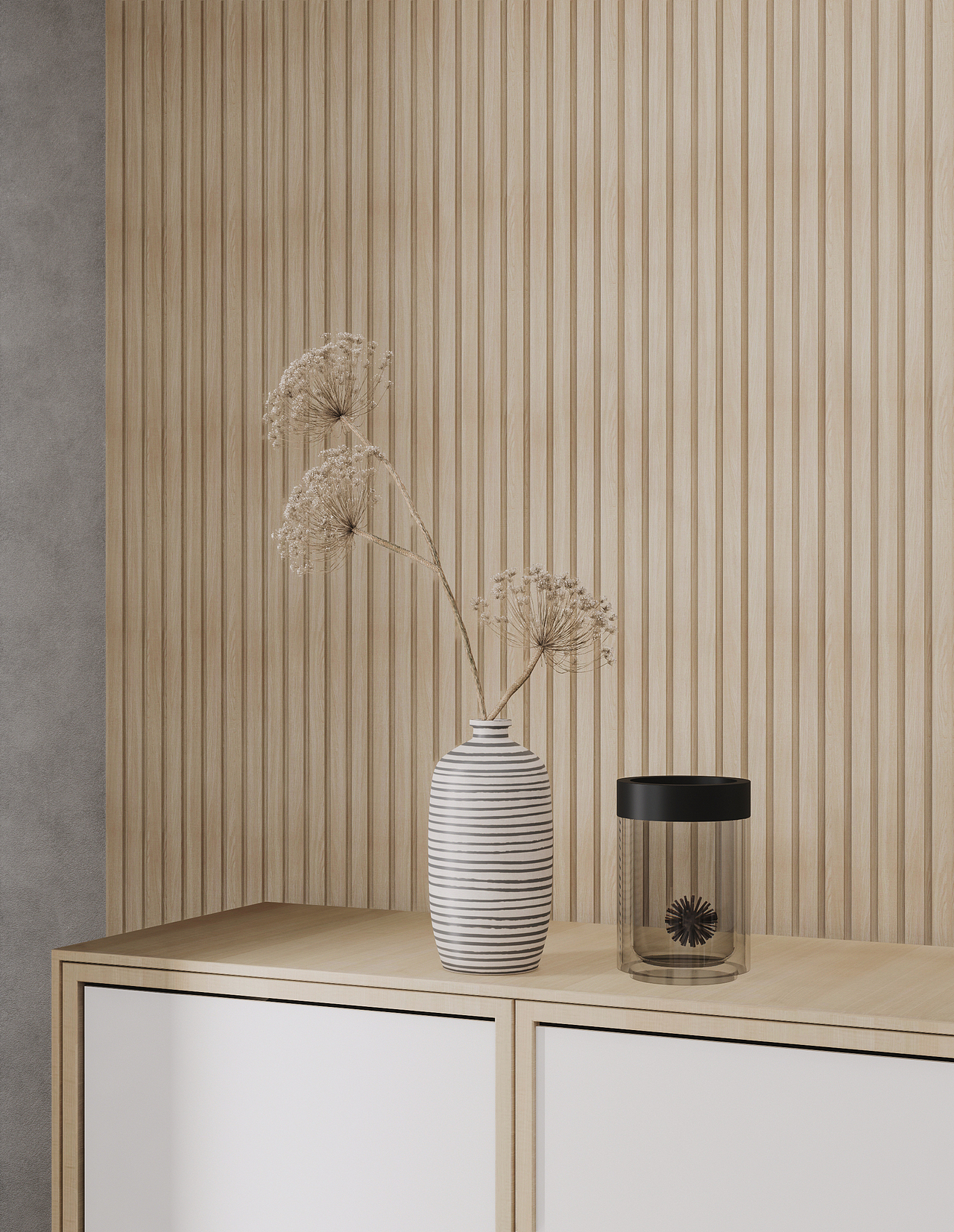 现代原木色调 平层（图ZMjg2MzEyODky） - 建筑/空间 - 站酷设计师听夏_原创素材 - 站酷ZCOOL