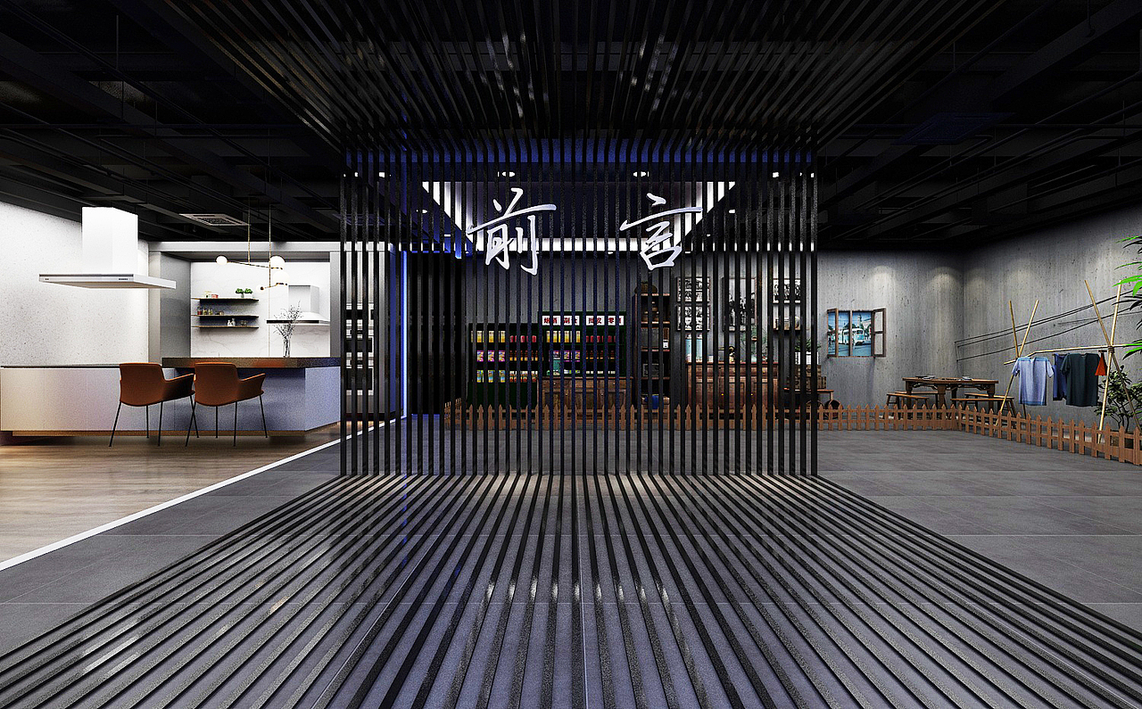 时代展厅效果图设计