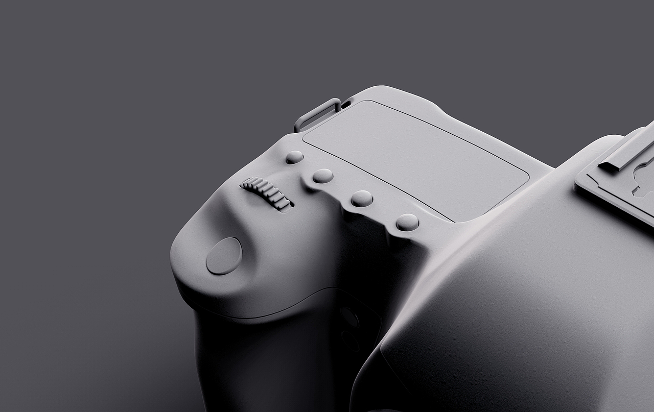 【Keyshot渲染】：一组单反相机渲染