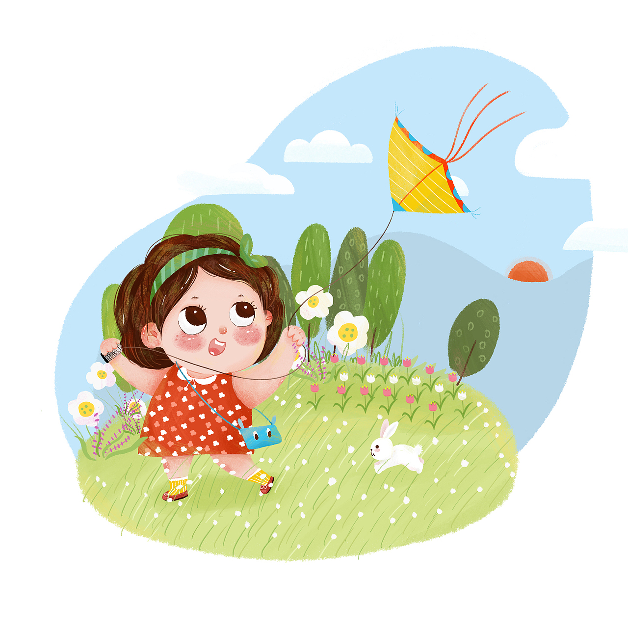 儿童插画系列小图(一)