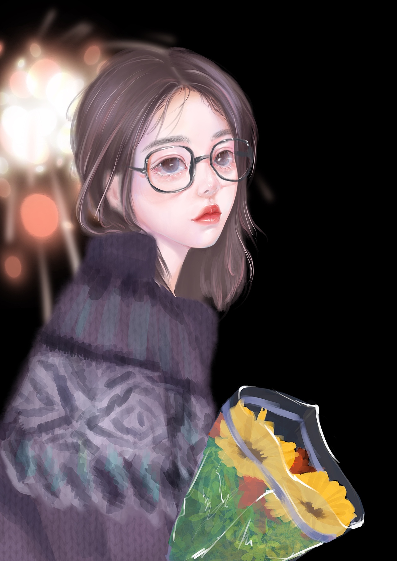 2020-2021头像插画练习作品集