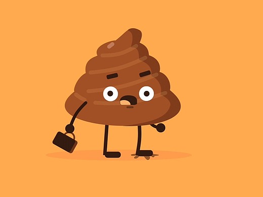 踩屎人角色动画