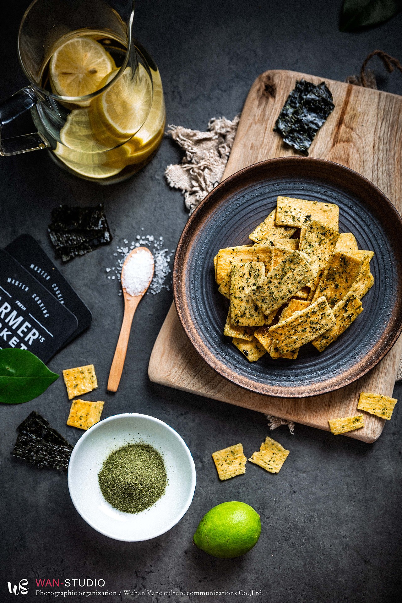 荞麦酥--轻脂小食品产品拍摄