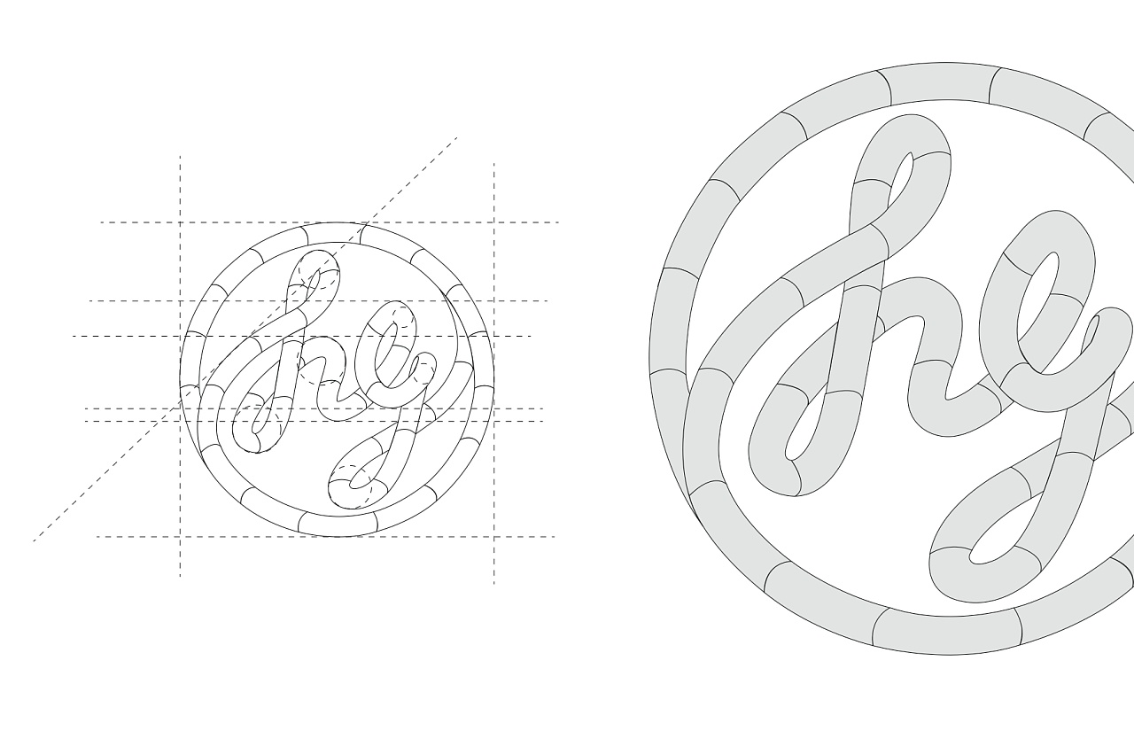 huagelogo设计飞机