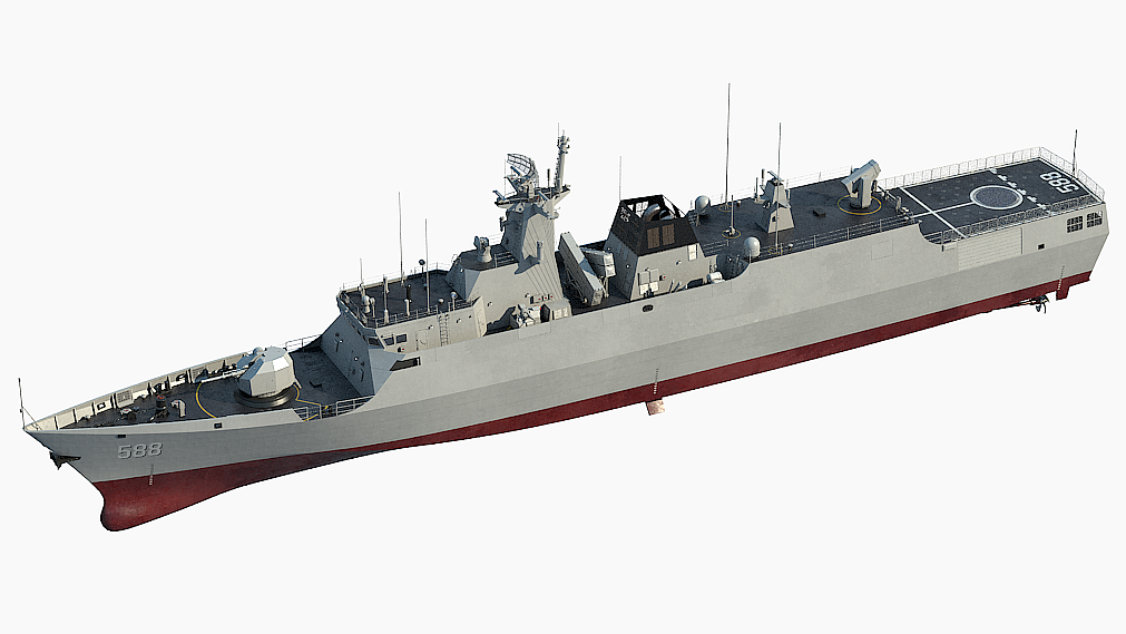 中国海军056轻型护卫舰