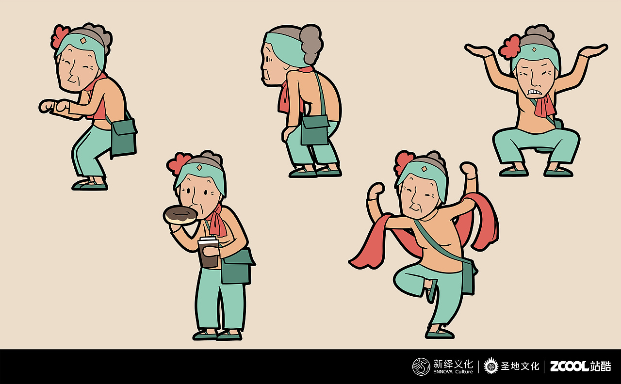 劉姥姥游大世界（圖ZMzA2OTUzMDQ0） - 商業(yè)插畫 - 站酷設(shè)計(jì)師coyman2017原創(chuàng)素材 - 站酷ZCOOL