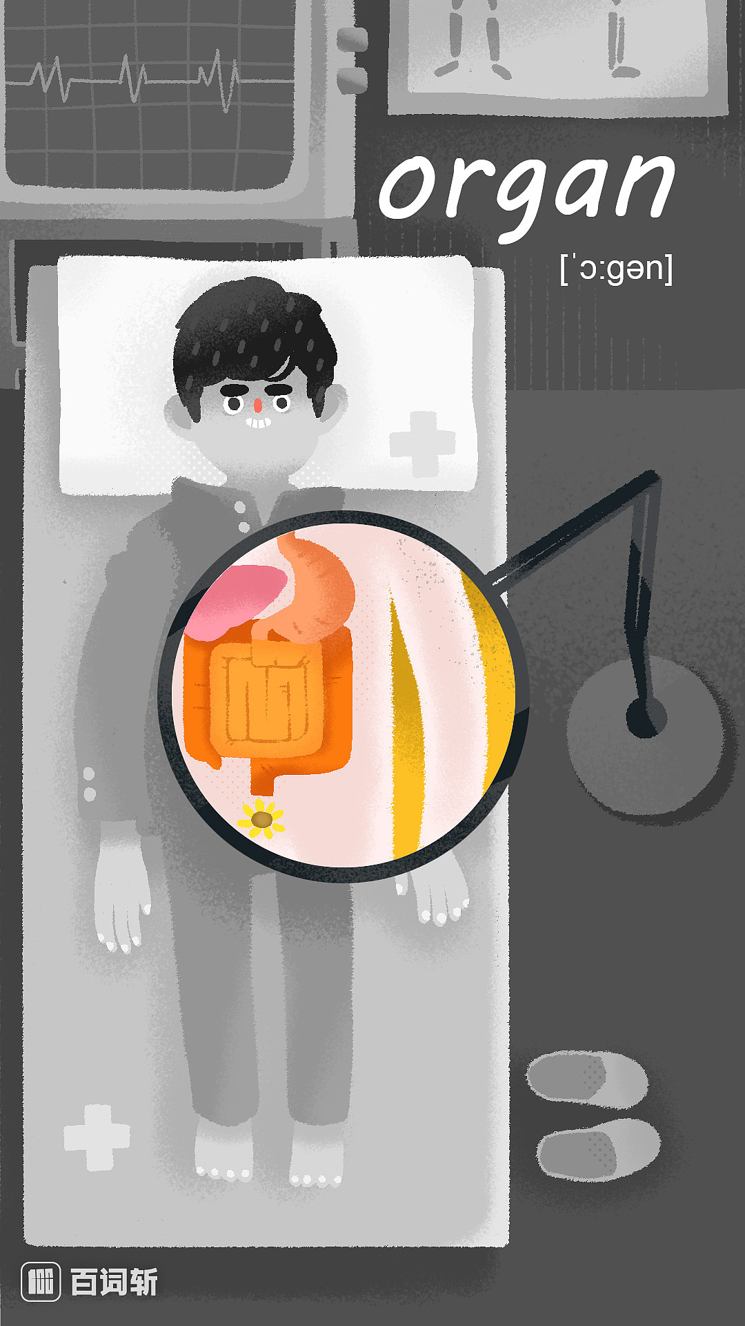 给百词斩画的插图（2）（图ZNjA2OTkwMTI=） - 商业插画 - 站酷设计师奶油菌原创素材 - 站酷ZCOOL