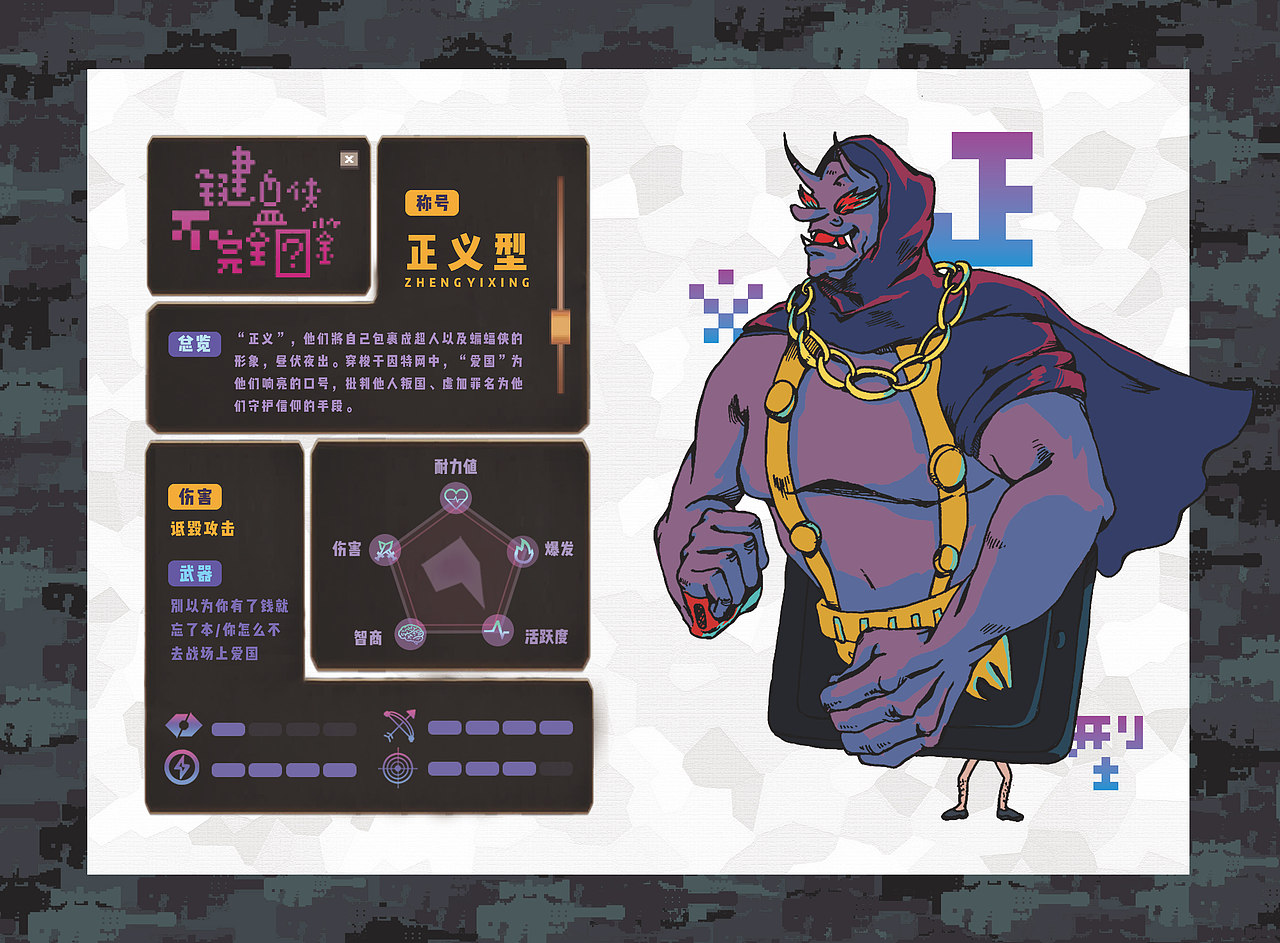 键盘侠不完全图鉴插画毕业设计#青春答卷2018#（图ZMTE0NjYwODEy） - 绘本 - 站酷设计师罪木蜜柑ww原创素材 - 站酷ZCOOL