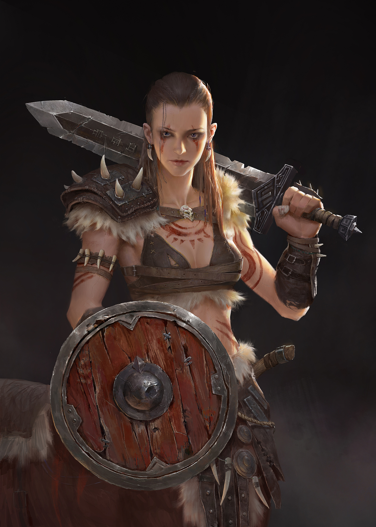 女人马（图ZMTE5MDIyMjI0） - 创作习作 - 站酷设计师何晓松原创素材 - 站酷ZCOOL