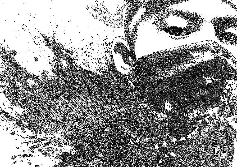 木刻画试验品No.4（图ZNDMyMTI0MzI=） - 绘画 - 站酷设计师春和绘原创素材 - 站酷ZCOOL