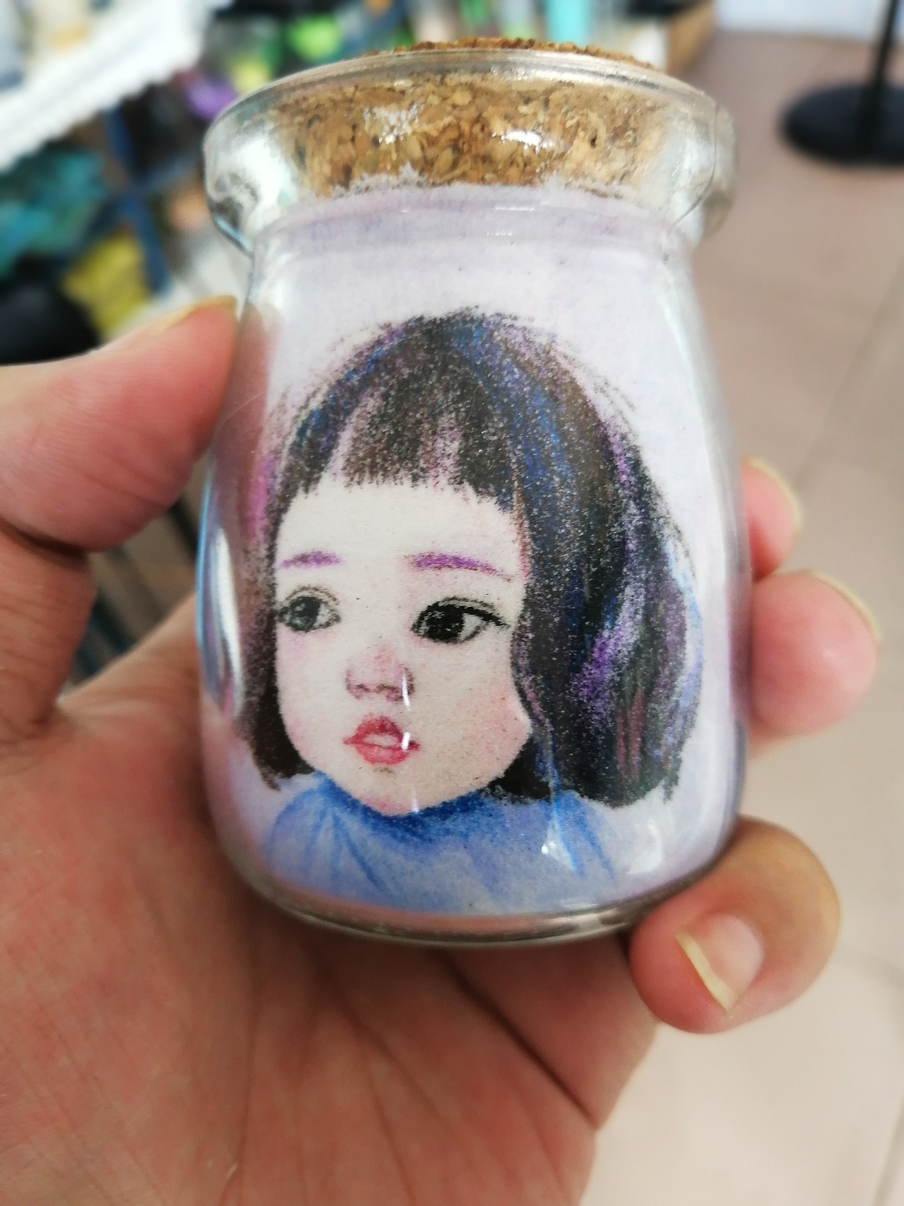 沙瓶画（立体沙画）赏析（图ZMTY5NTY0OTQw） - 其他手工艺 - 站酷设计师立体沙画_禹笙原创素材 - 站酷ZCOOL