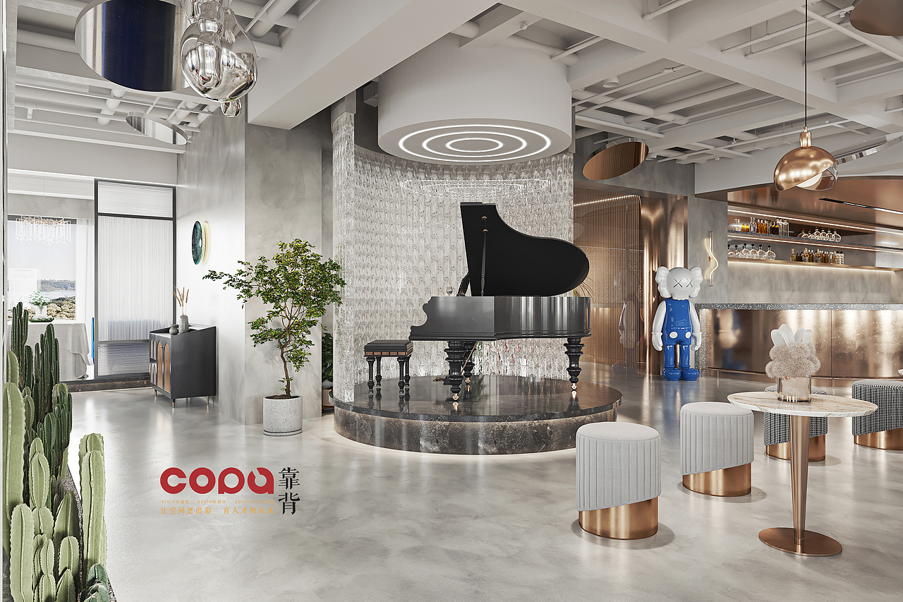 2021年6月靠背视觉（原创恒卓表现）Corona工装作品集（图ZMjU5MDE4MDAw） - 酒店餐饮设计 - 站酷设计师靠背高端视觉表现原创素材 - 站酷ZCOOL