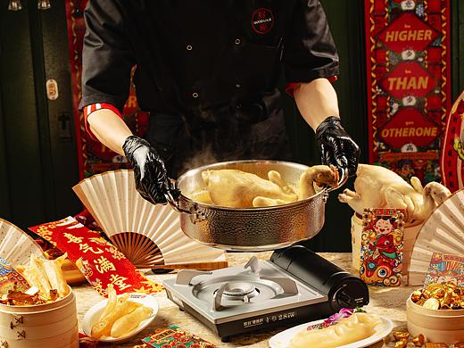 好运花胶鸡广式打边炉火锅