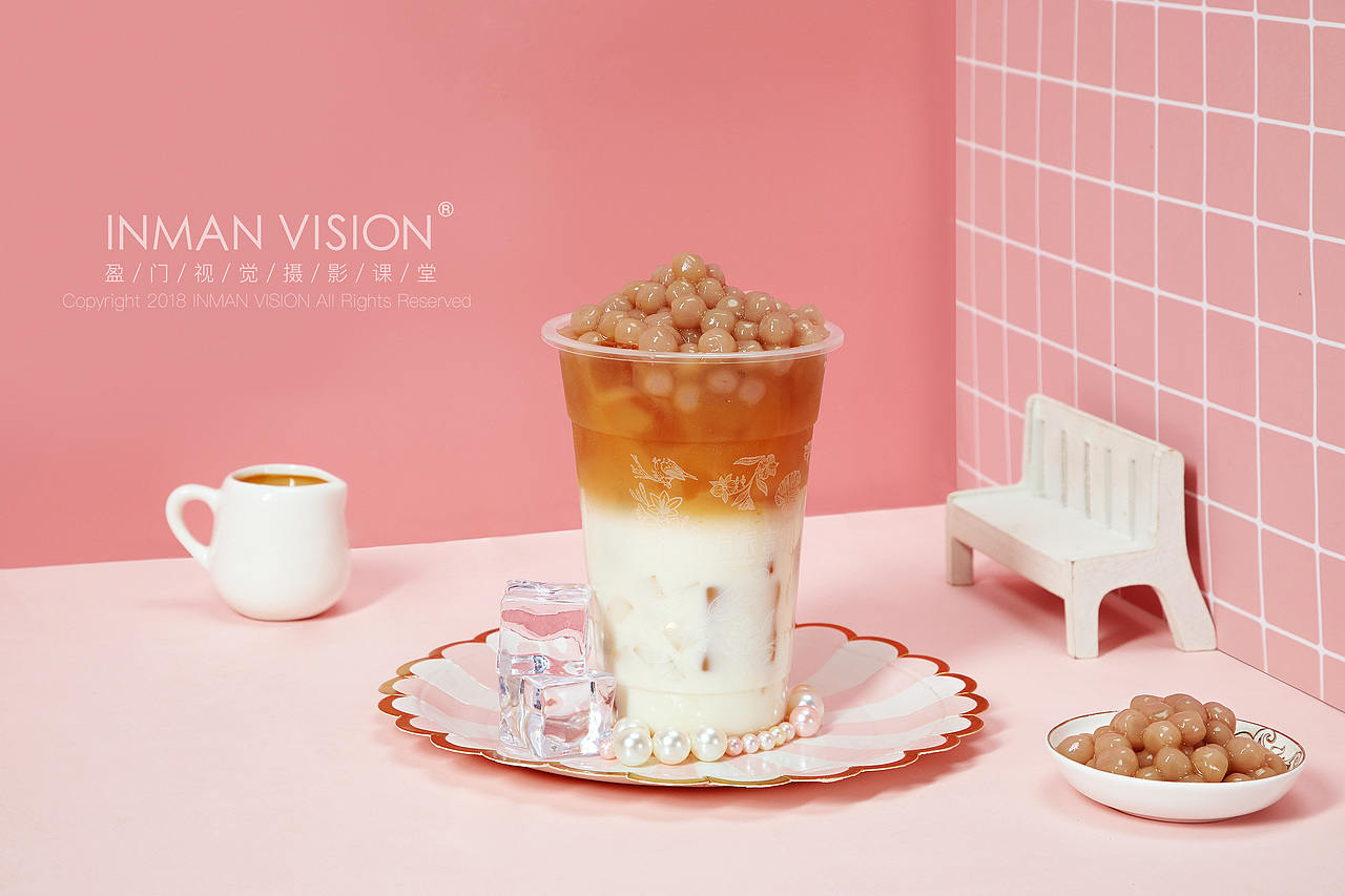 一组少女心奶茶（图ZMTMxNTYxNTQ4） - 产品摄影 - 站酷设计师盈门先生原创素材 - 站酷ZCOOL