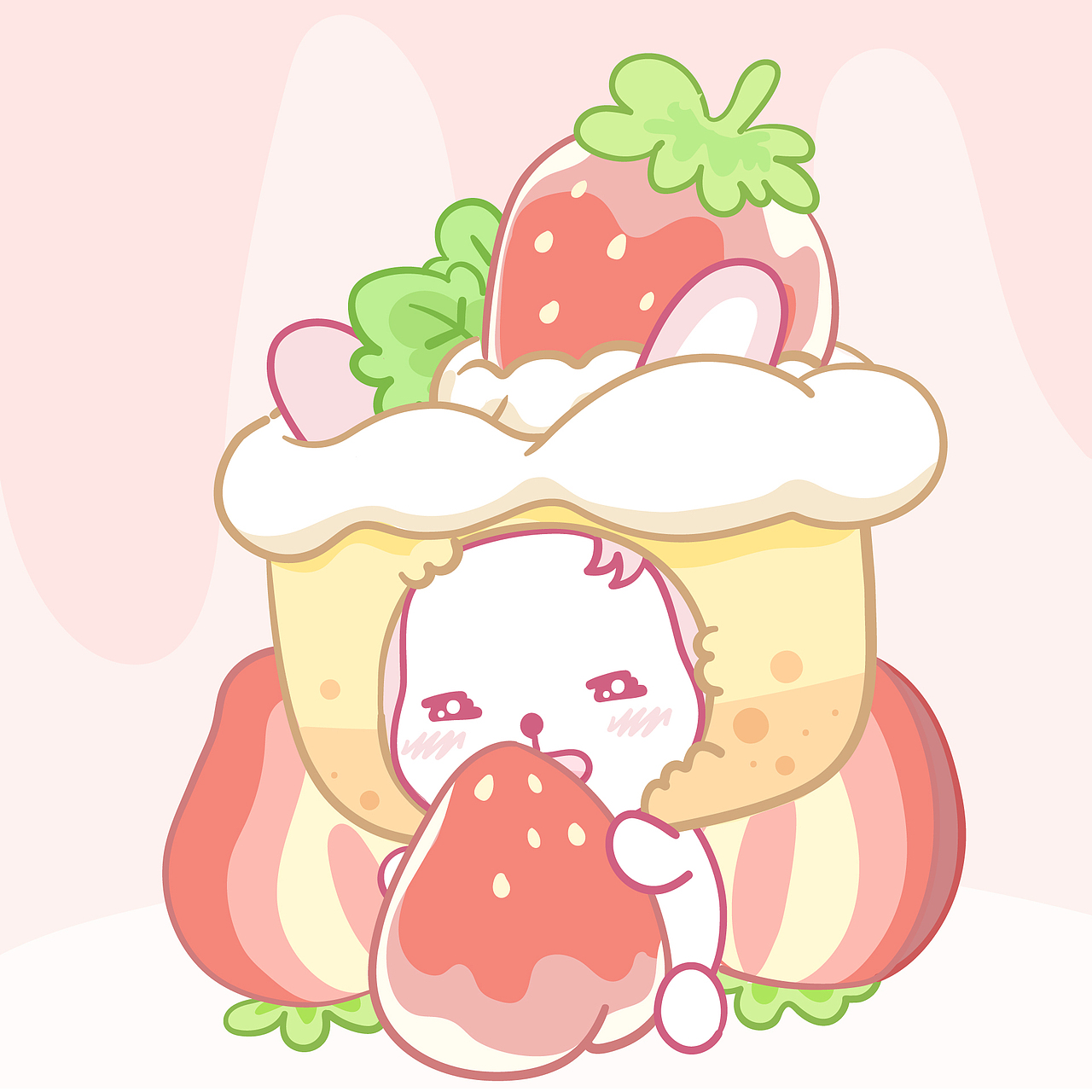 【小狮子赛几】甜品头像|动漫|其他动漫|小狮子赛几_原创作品-站酷