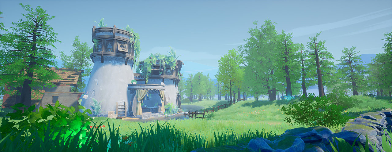 Stylized Forest Scene - UE4