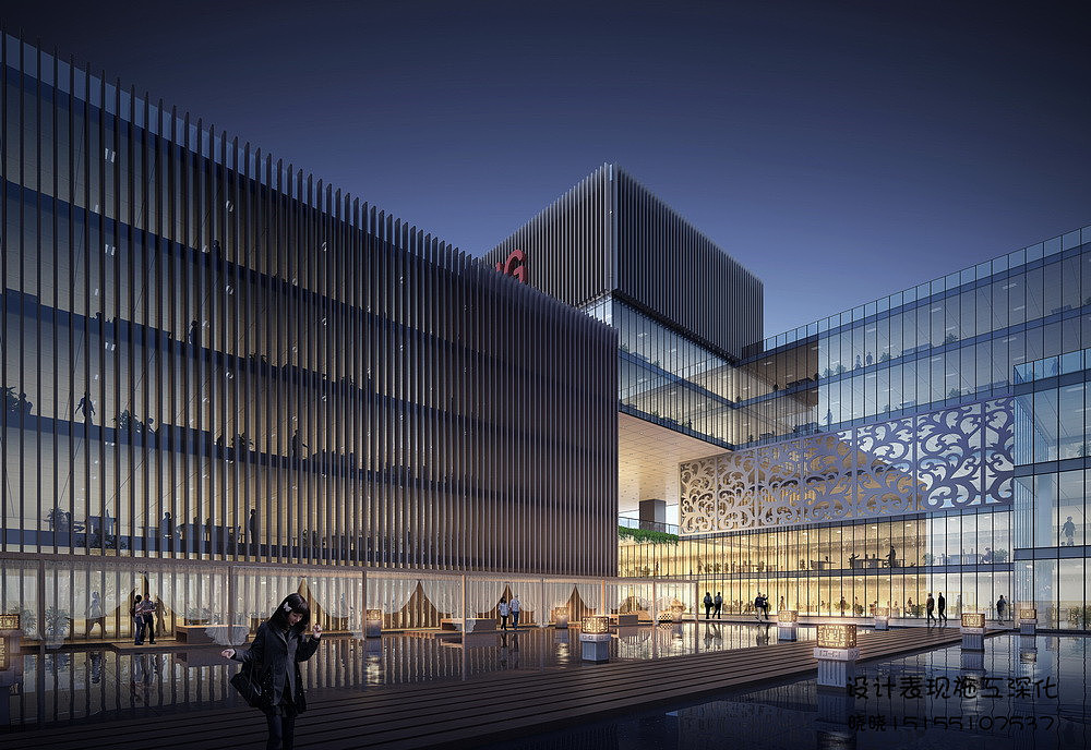 工商业建筑效果图