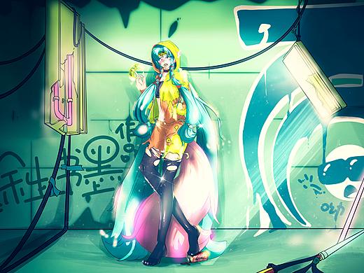 《大话西游》媚灵狐潮酷新形象设计