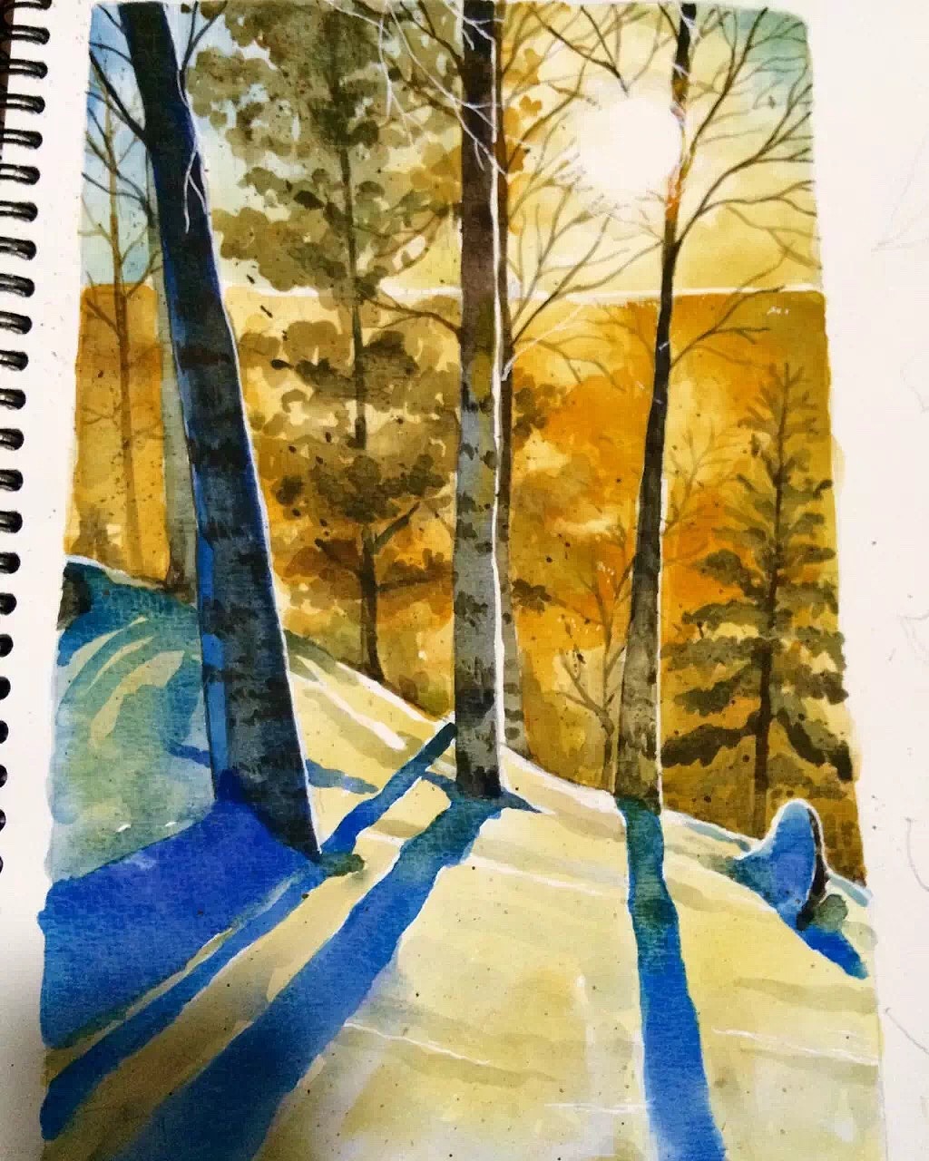 水彩风景练习3P~