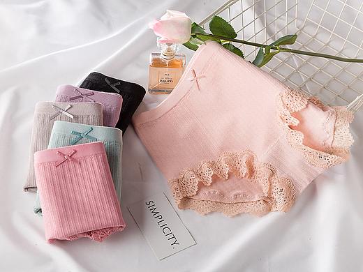 服装平铺拍摄 女装网拍 内裤创意平铺