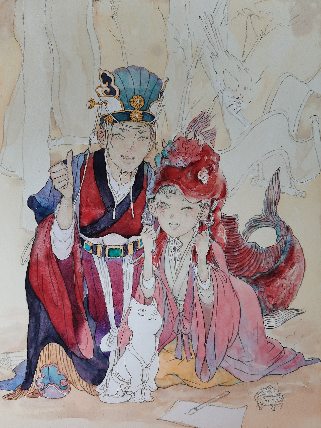 逢考必过 金榜题名！！！（图ZMzA0NTUzNzM2） - 艺术插画 - 站酷设计师達人原创素材 - 站酷ZCOOL