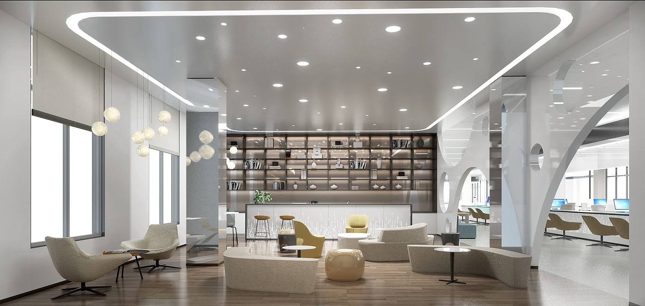 阿湖镇科研楼室内方案设计_红房子设计工作室-站酷zcool