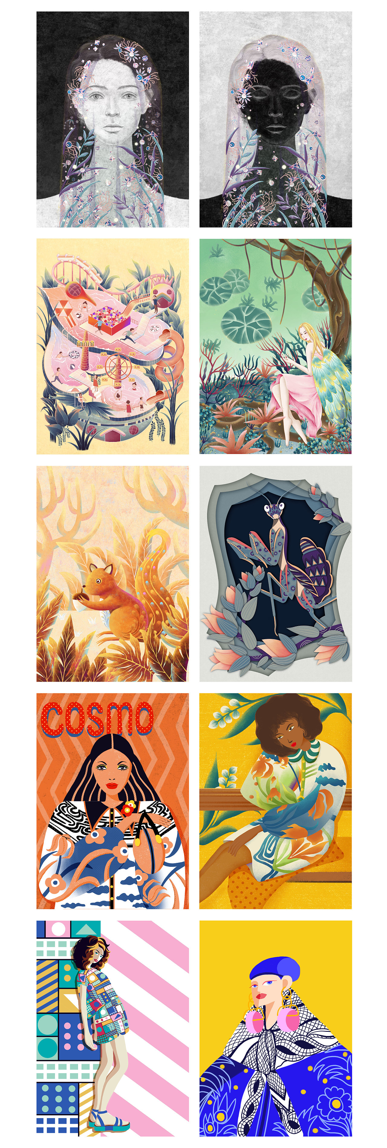 近期插画（图ZMjMwMzc0Nzk2） - 创作习作 - 站酷设计师陌墨ml原创素材 - 站酷ZCOOL