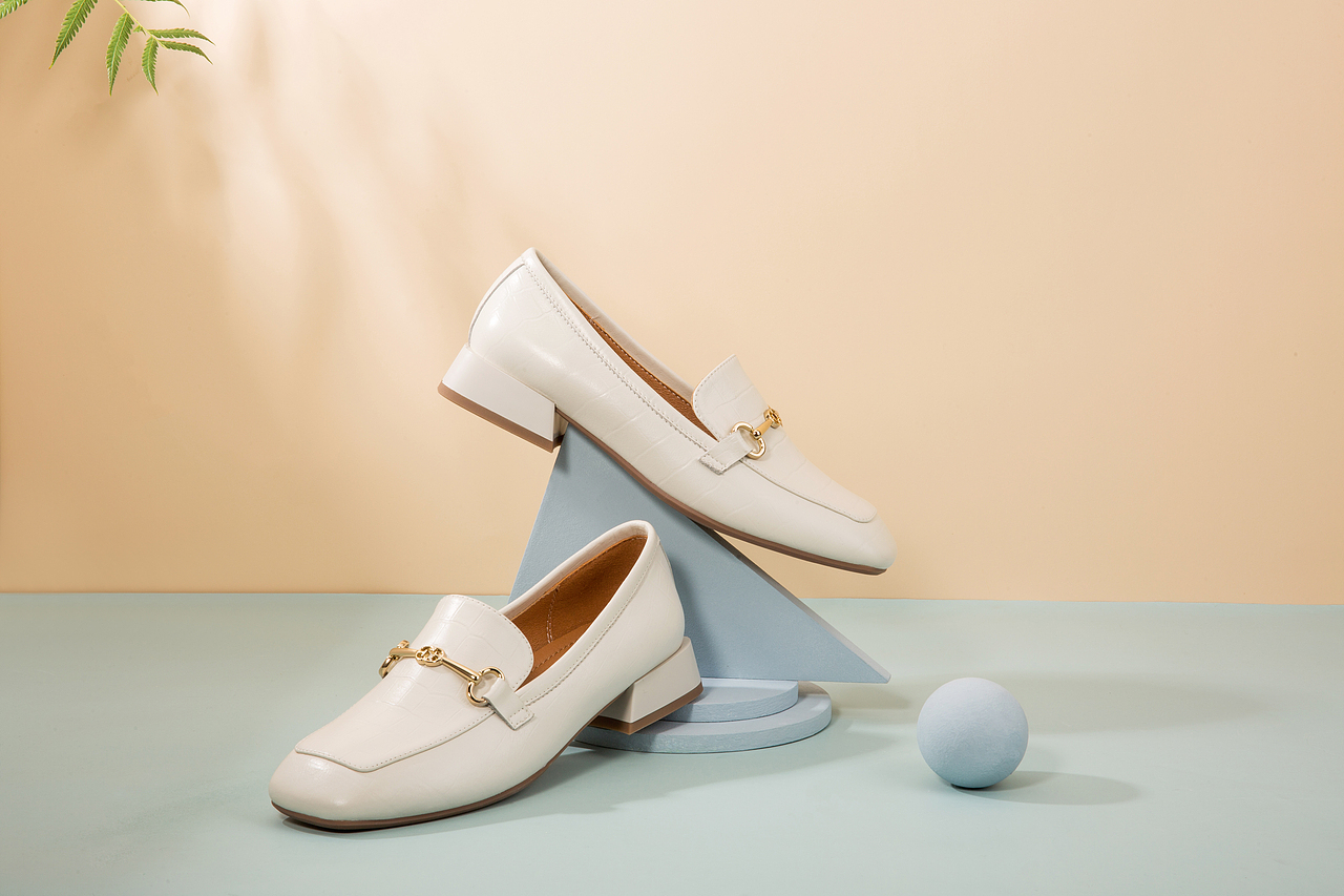 红蜻蜓女鞋拍摄