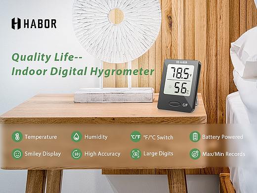 Habor湿度计室内温度计