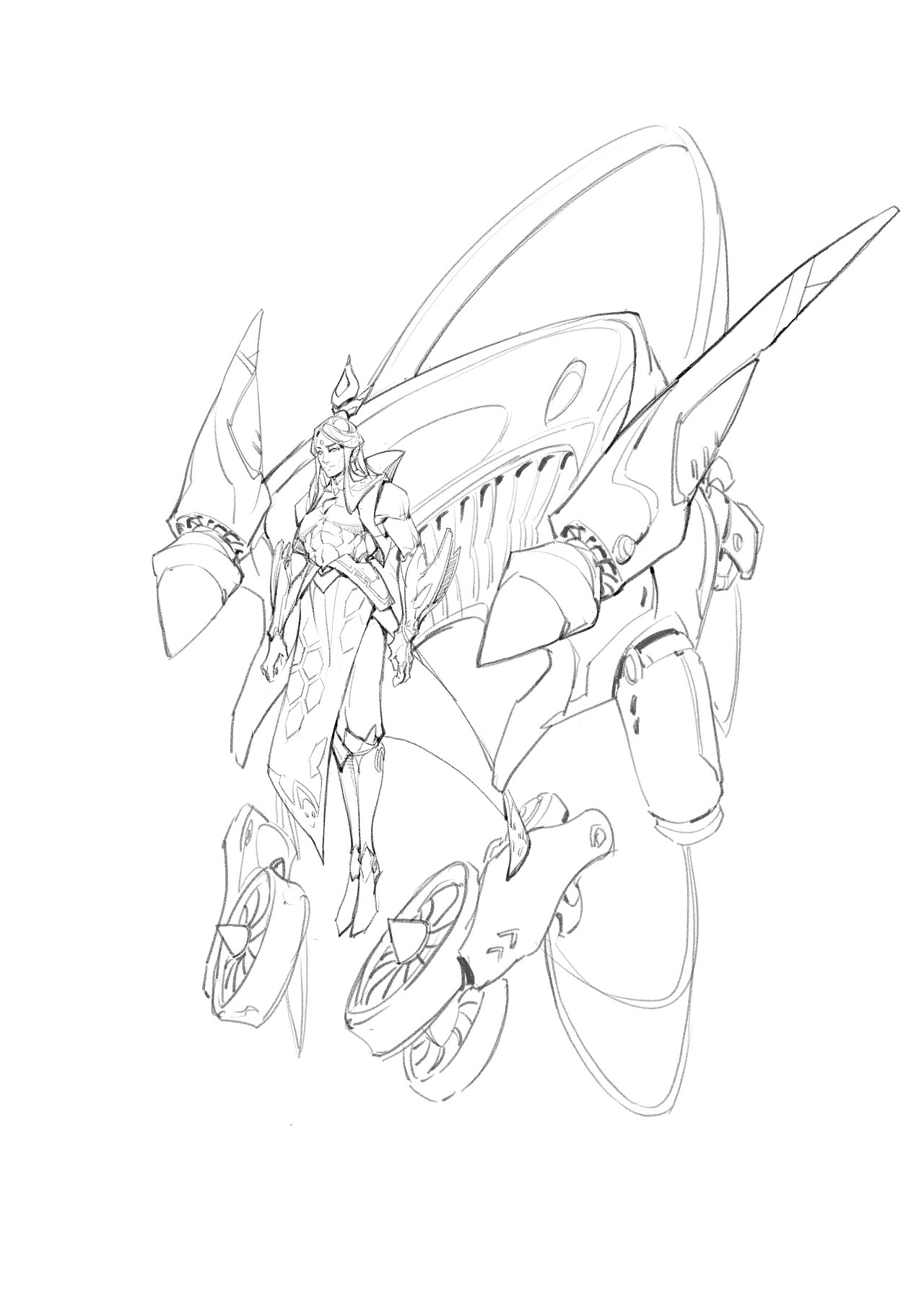 一些人物设计稿