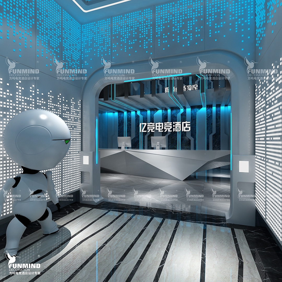 中国最大电竞酒店泛娱乐综合体设计_浙江.亿竞电竞酒店（图ZMjA2NjE5NTY4） - 家装设计 - 站酷设计师非界设计_方鸣原创素材 - 站酷ZCOOL