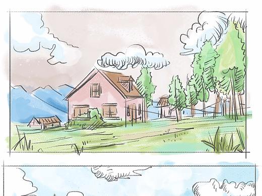 水彩場(chǎng)景概念（個(gè)人主頁(yè)-ZMjU4Nzc5NjQ=） - 商業(yè)插畫(huà) - 站酷設(shè)計(jì)師弈大師原創(chuàng)素材 - 站酷ZCOOL