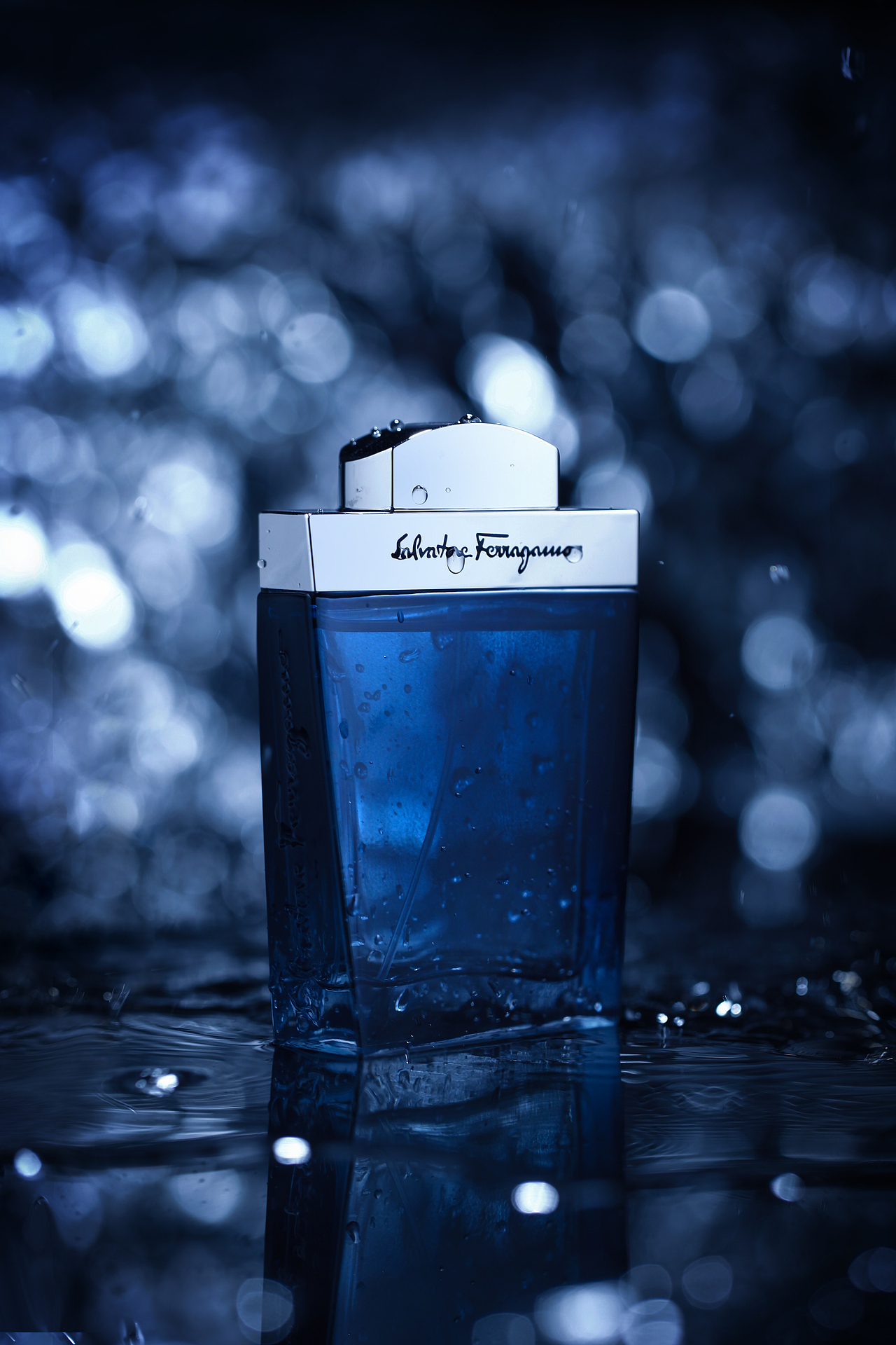 菲拉格慕香水创意摄影修图