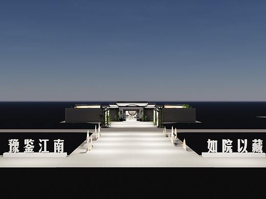 新中式庭院发布会及舞台造型
