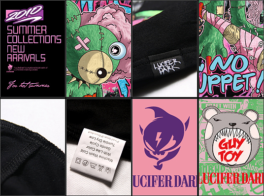 2010夏季 潮流服饰 Lucifer Dark 的T恤图案 丧尸熊插画（图ZMTAyODA3Mg==） - 像素画 - 站酷设计师luciferdark原创素材 - 站酷ZCOOL