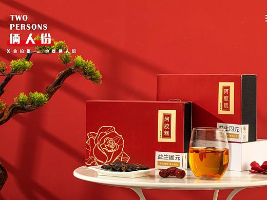 阿胶糕 X 俩人份美食摄影  美食拍摄