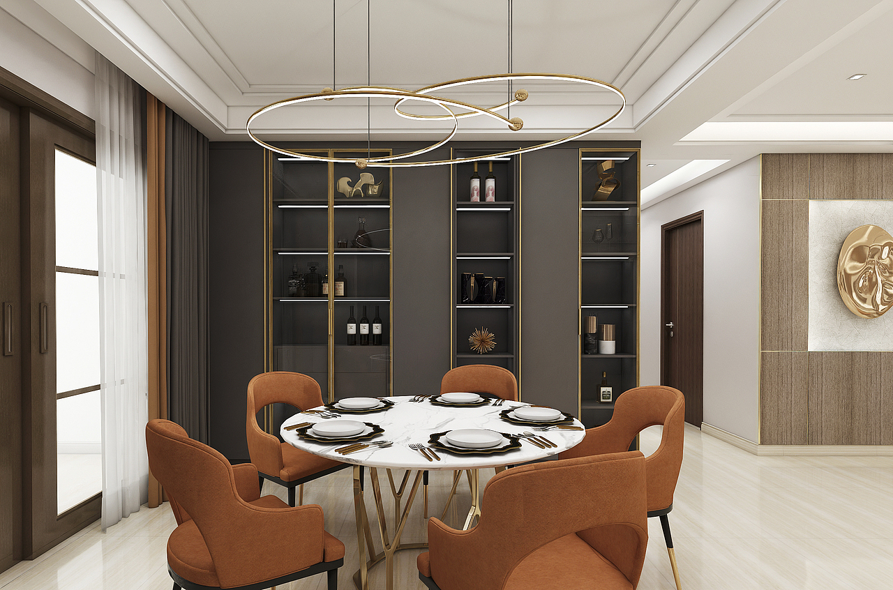 现代轻奢全屋定制