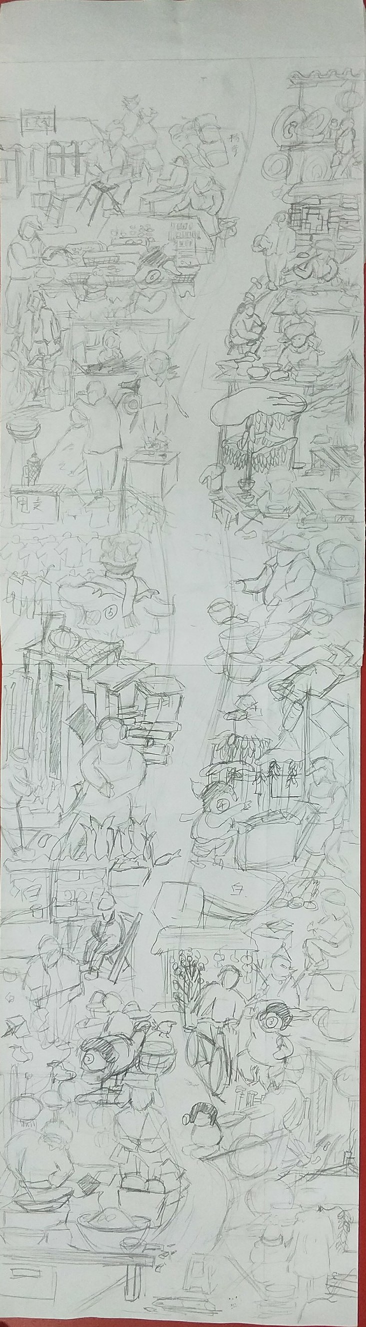 整体构图预览
