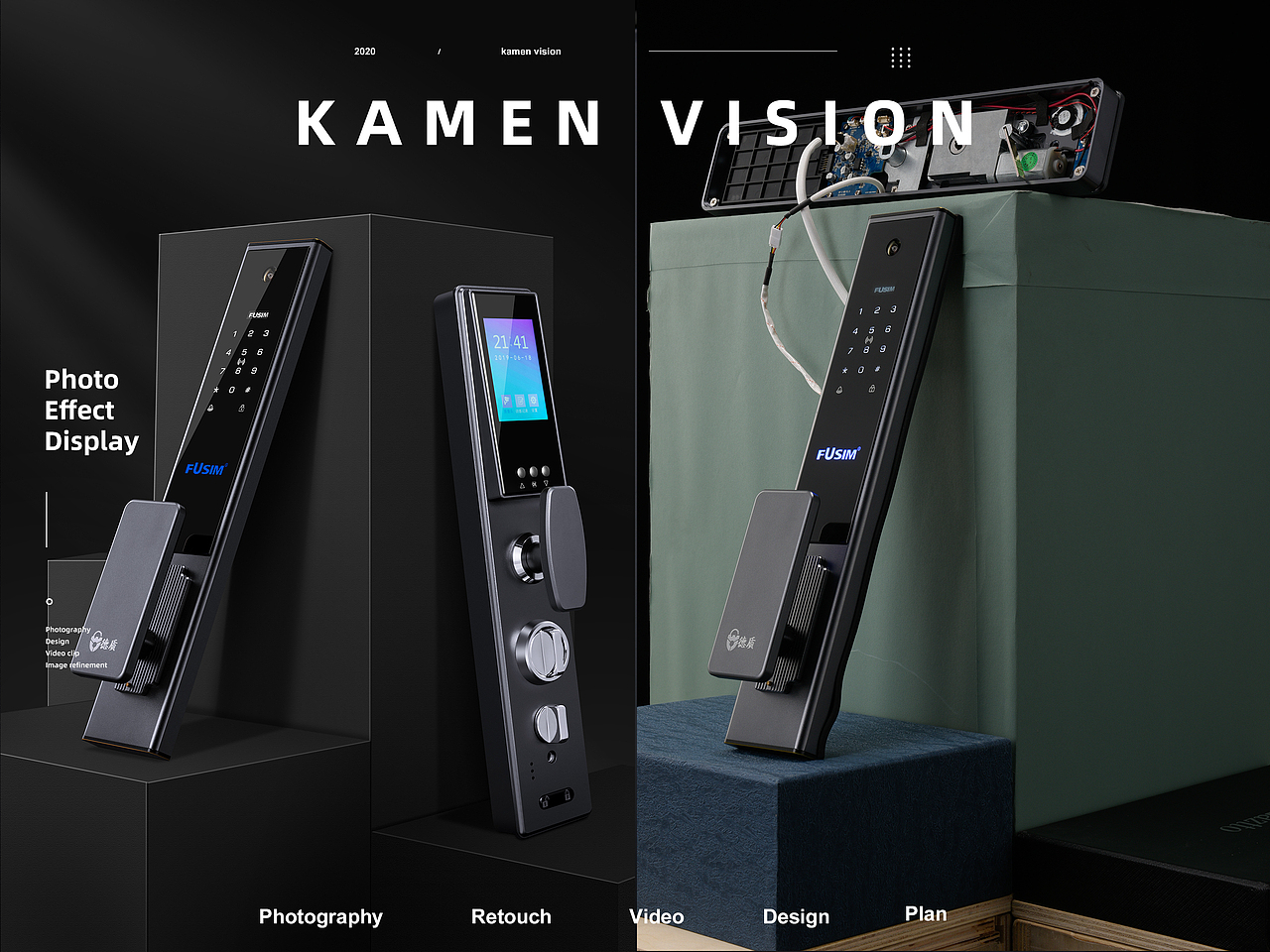 商务/智能锁 | 摄影精修对比-KAMEN VISION（图ZMjM1MDk3Mjky） - 产品摄影 - 站酷设计师咔门摄影原创素材 - 站酷ZCOOL
