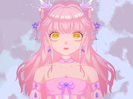 灵鹿妹妹（个人主页-ZNTQyMDE0NDQ=） - 创作习作 - 站酷设计师晨仔同学原创素材 - 站酷ZCOOL