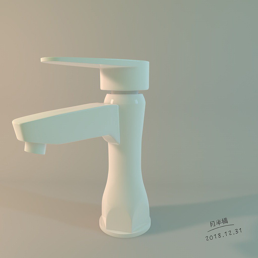 水龙头建模（图ZMTQwNDg4MTMy） - 生活用品 - 站酷设计师有只喵原创素材 - 站酷ZCOOL